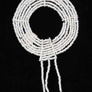 Maasai Beaded Ornaments - White