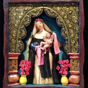 Santa Rosa de Lima - Retablo Frame (without doors)