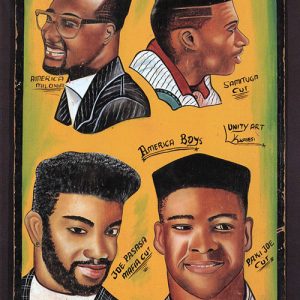 "America Boys" Barbershop sign