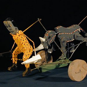 The Rhino and the Poacher Push-toy