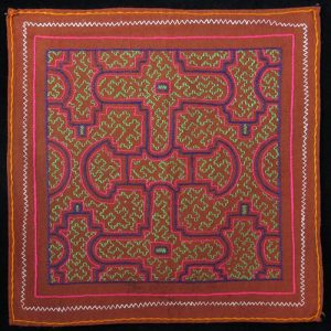 Embroidered Shipibo Cloth