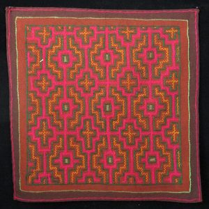 Embroidered Shipibo Cloth