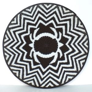 Imbenge Zulu "Hardwire"Wire Basket - geometric style