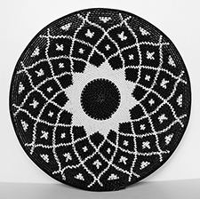 Imbenge Zulu "Hardwire"Wire Basket - geometric style