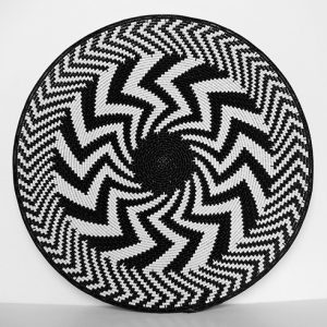 Imbenge Zulu "Hardwire"Wire Basket - geometric style