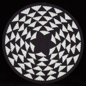 Imbenge Zulu "Hardwire"Wire Basket - geometric style