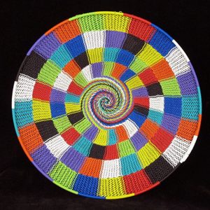 Imbenge Telephone Wire Basket (shallow flared shape)
