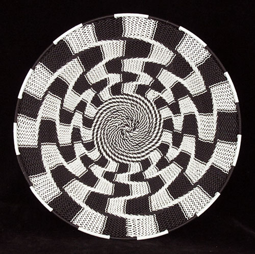 Imbenge Telephone Wire Basket (shallow flared shape)