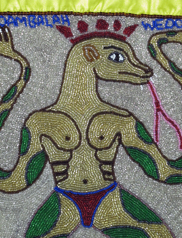 Dambalah Wedo - Vodou Flag