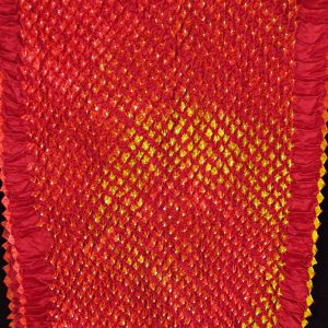 Multi-color Bandhani Silk Scarf 