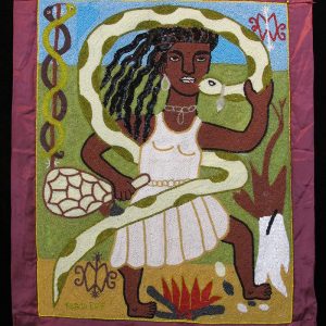 Dambalah - Vodou Flag