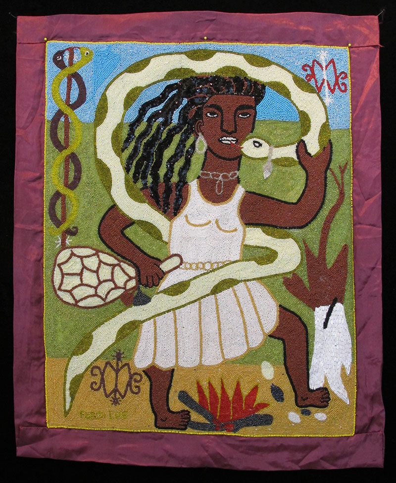 Dambalah - Vodou Flag