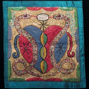 Dambalah - Vodou Flag