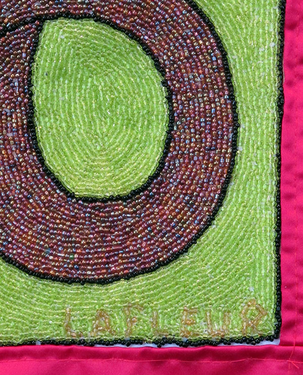Dambala and Erzulie Vodou Flag