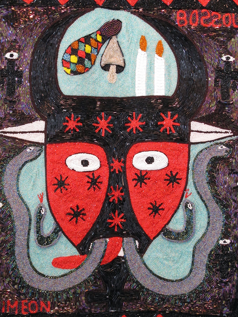 Bossou - Vodou Flag