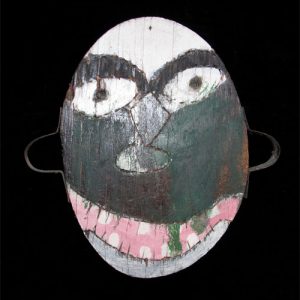 Black and Green Face