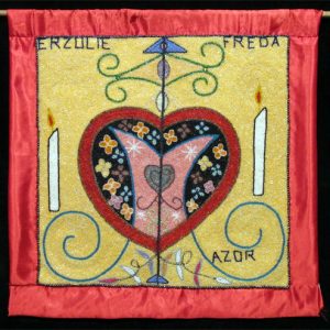 Erzulie Freda Vodou Flag