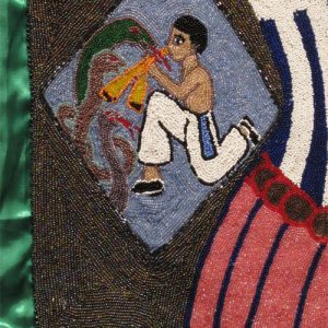 "Haida Wedo" (Mamy Wata) Vodou Banner