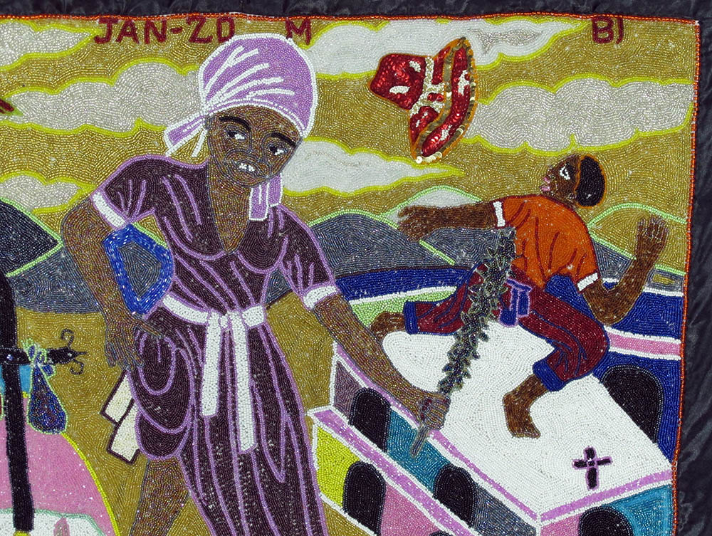 Jan Zombi Vodou Flag