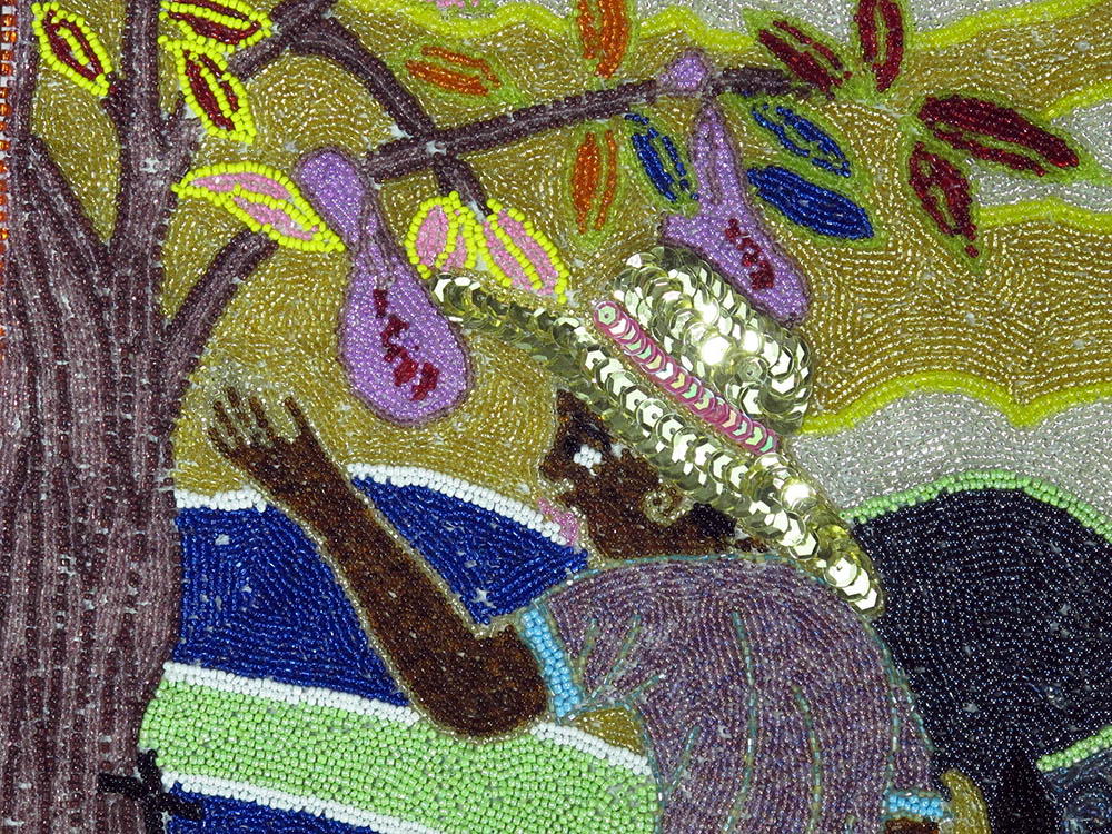 Jan Zombi Vodou Flag