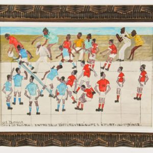 Jeux de Football Entre Deux Differentes Equipes; a Port-au-Prince