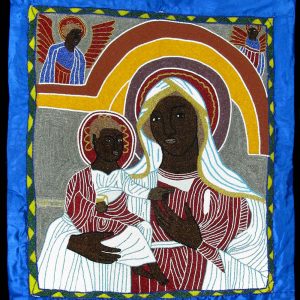 Erzulie Dantor Vodou Flag