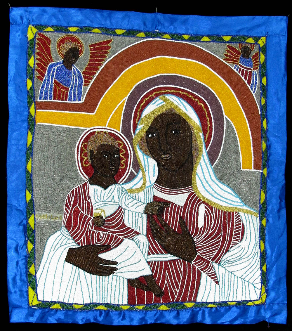 Erzulie Dantor Vodou Flag