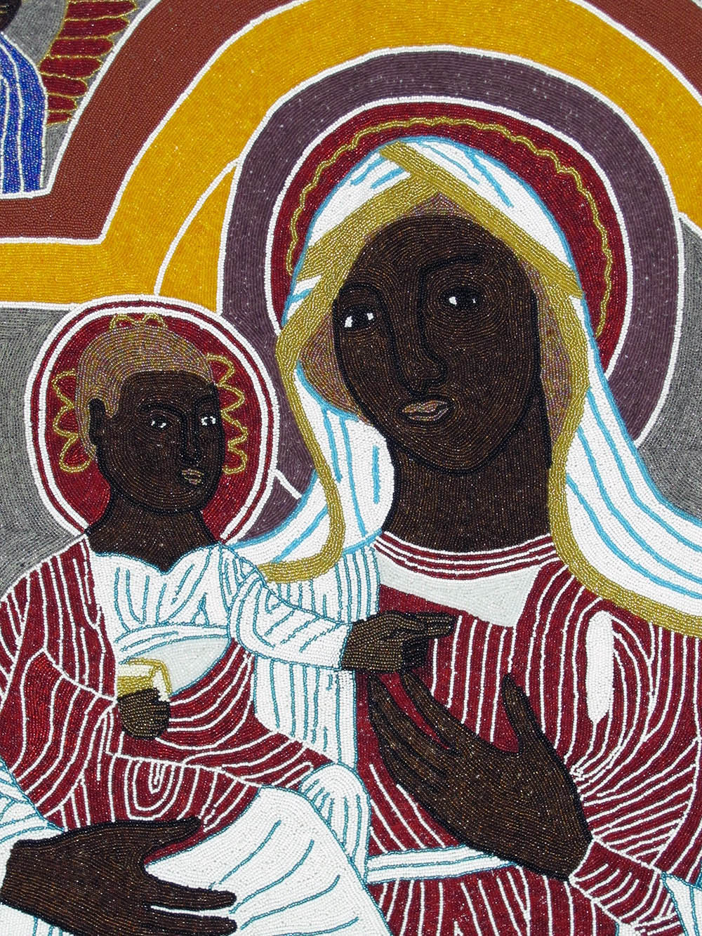 Erzulie Dantor Vodou Flag