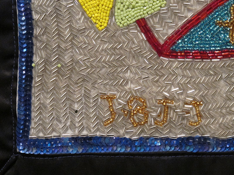 Ogou Fer - Vodou Flag