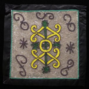 Vévé - Vodou Flag