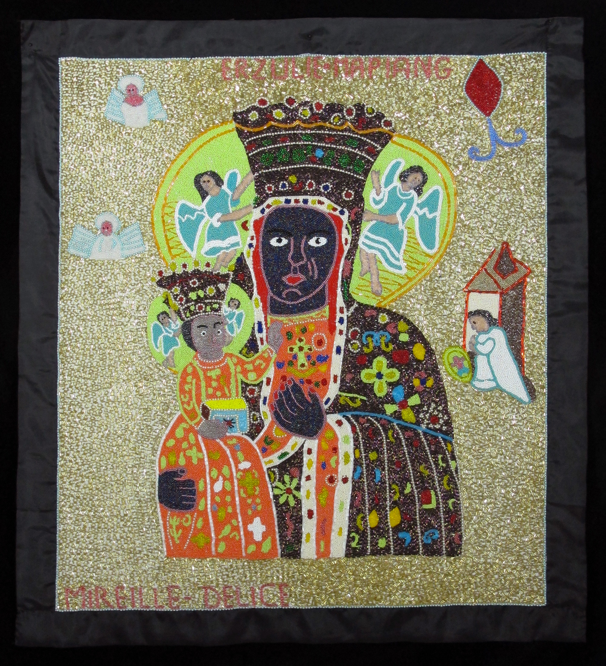 Erzulie Mapiang - Vodou Flag
