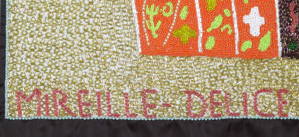 Erzulie Mapiang - Vodou Flag