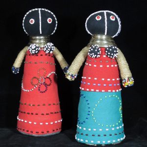 Ndebele Ceremonial Doll - medium