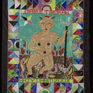 Diable Tibokaw Vodou Flag