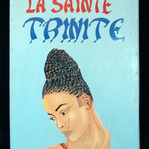 TRESSE LA SAINTE TRINITE - Two-Panel Hairdresser's Sign