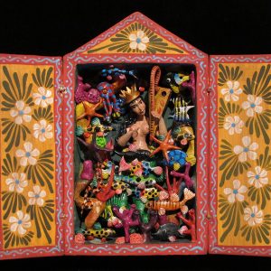 La Reina de la Mer (Queen of the Sea) Retablo