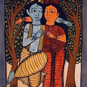 The Eternal Lovers (Radha and Krishna)