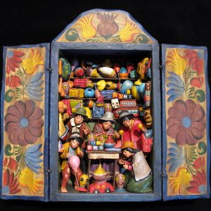 Small Toy Shop Retablo