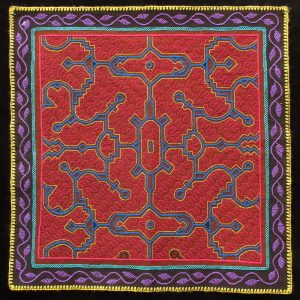 Embroidered Shipibo Cloth