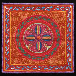 Embroidered Shipibo Cloth
