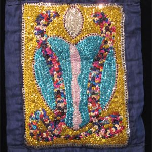 Erzulie/Damballa - Vodou Flag