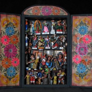 Casa de los Santos (House of Saints) Retablo