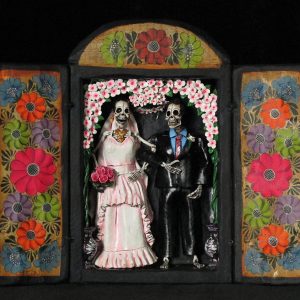 Los Novios Muertos - Wedding Retablo
