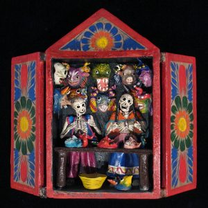 Mask Shop of the Dead - Retablo