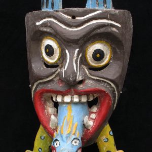 Diablo Mask with Reptiles