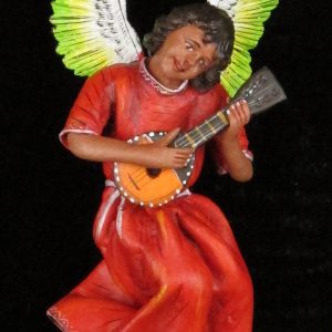 Retablo Angel Musician Ornament (lute)
