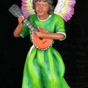 Retablo Angel Musician Ornament (lute)