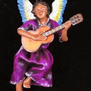 Retablo Angel Musician Ornament (guitar)