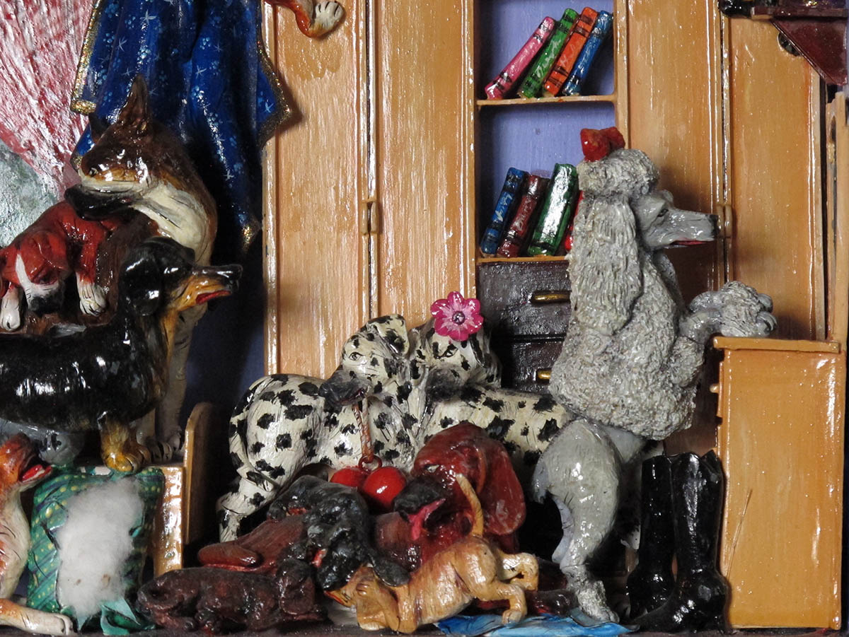 La Casa de los Perros (House of Dogs) Retablo