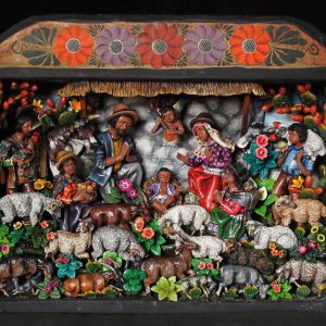 Nacimiento Campesino (Peasant Nativity) Retablo